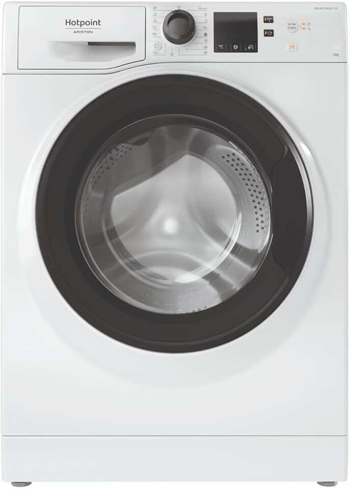 Hotpoint - Lave-linge série 10kg, 1400tr/min, Inverter, Steam Hygiene - NS1069CWKEUN