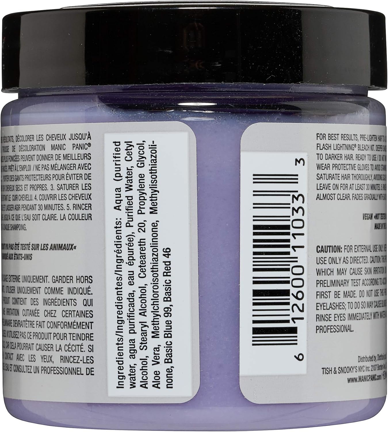 Manic Panic - Virgin Snow Classic Creme - 118ml - Vegan, semi-permanent, cruelty free