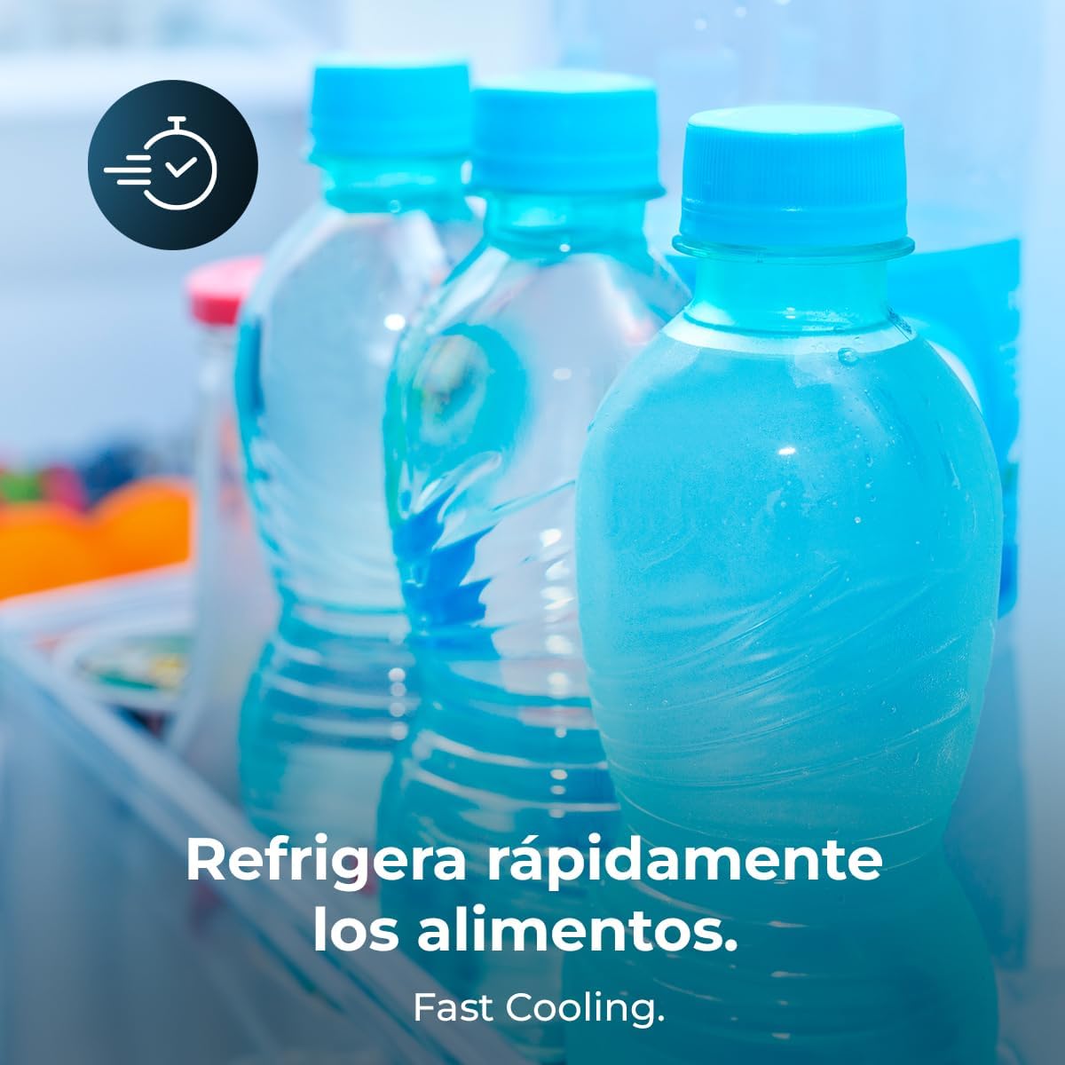 Cecotec - Bolero CoolMarket SBS 562 - 562L - No Frost, LED, porte réversible, mode vacances, inverter - SBS 562