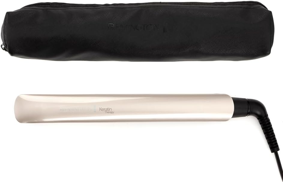 Remington - Lisseur Keratin Therapy, céramique, LCD, 160-230°C, S8593