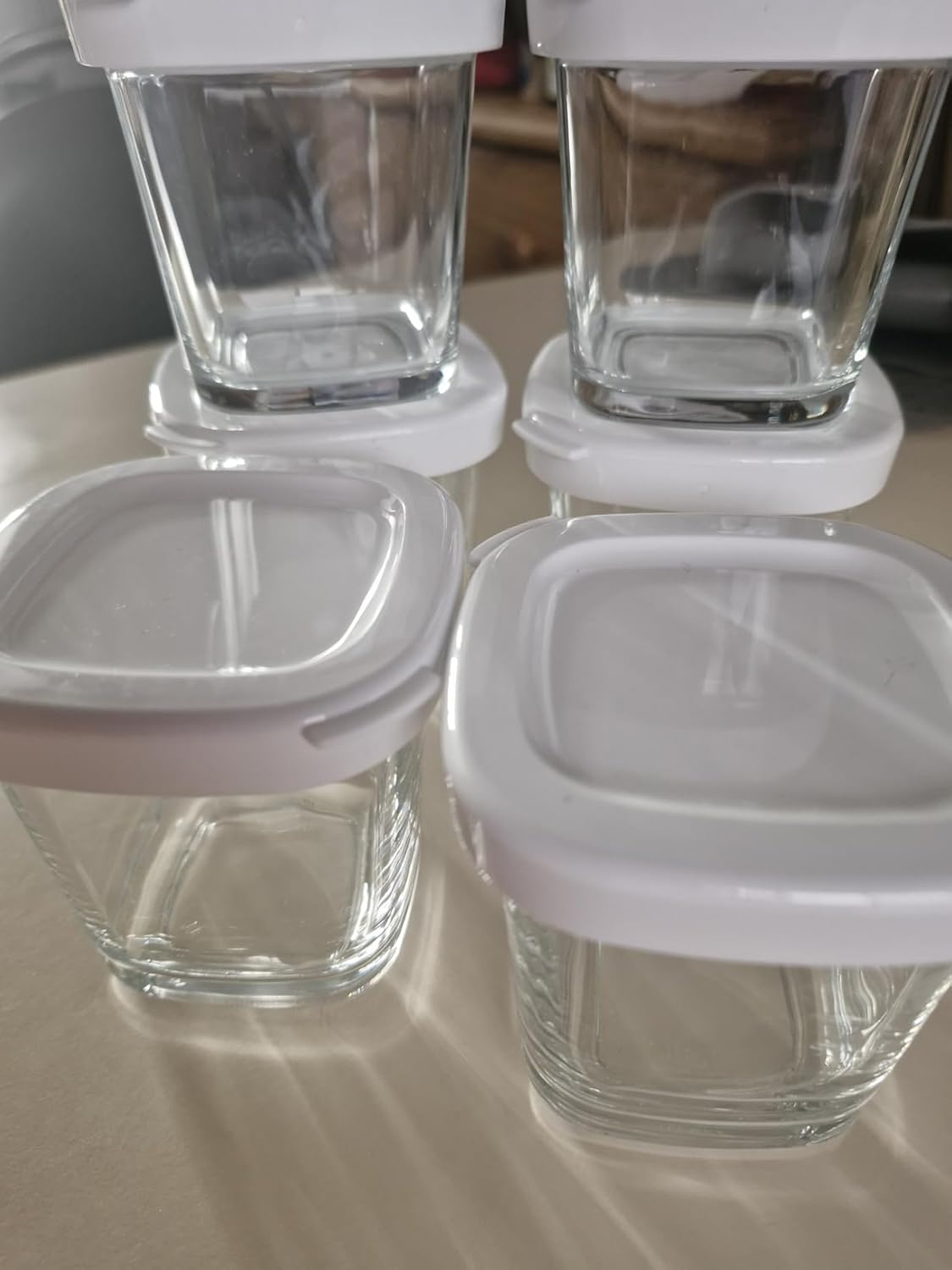 SEB - Multi Delices Express - lot de 6 pots yaourt compatibles - XF1001E1