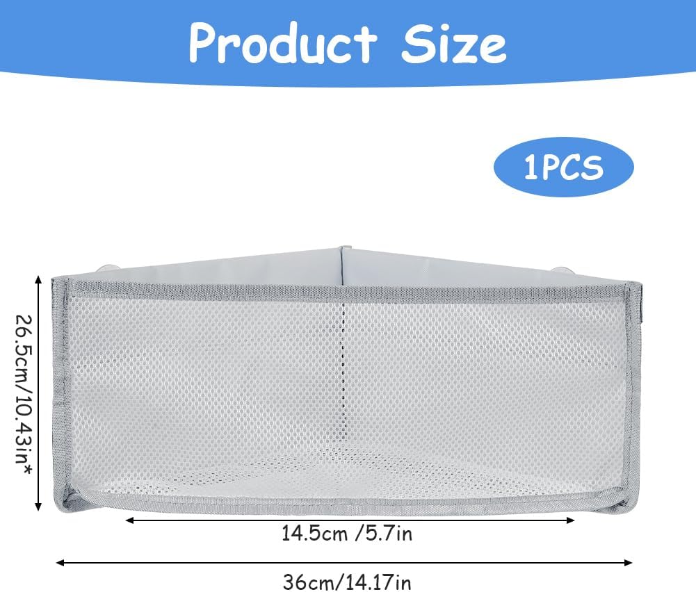 Sac de rangement jouet - filet baignoire - séchage rapide, sans perçage