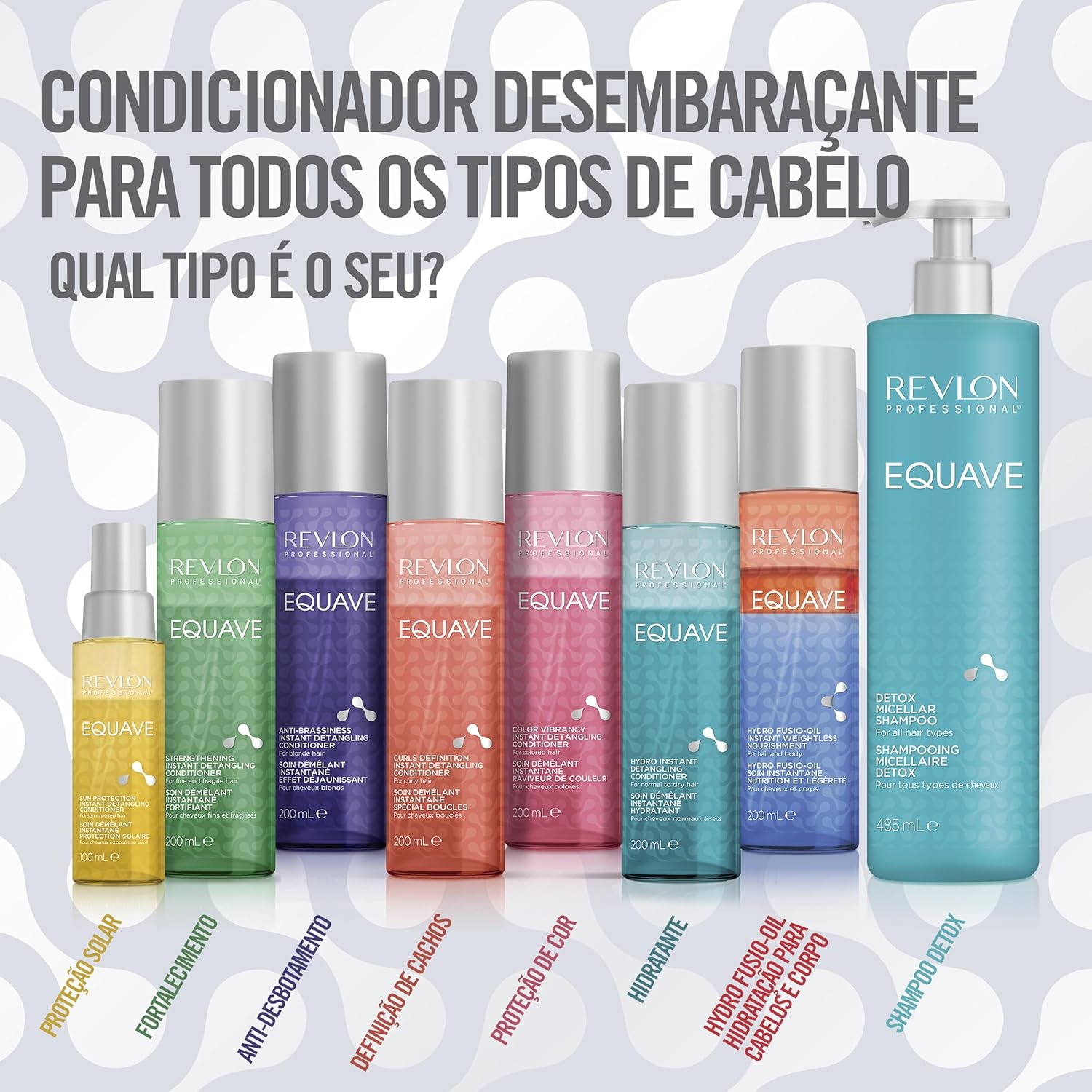 Revlon Professional - Equave Soin Démêlant Bi-Phase 200ml - fortifie et démêle cheveux fragiles