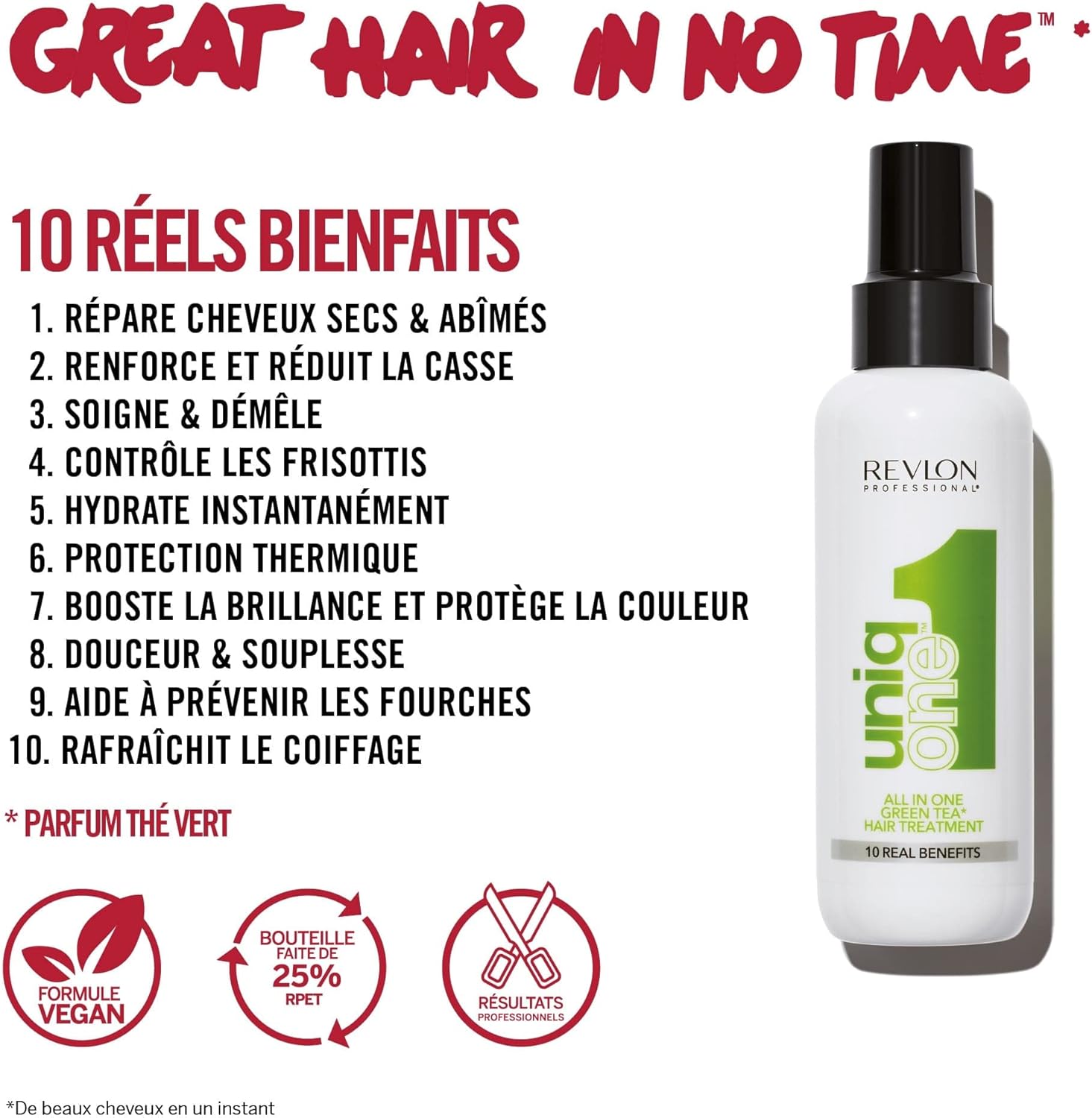 Revlon - UniqOne - 150ml - masque spray nourrissant vegan cheveux