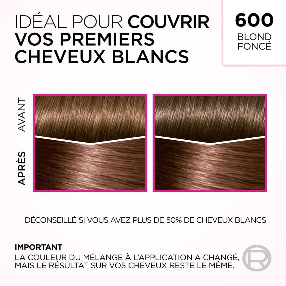 L'Oréal Paris - Casting Crème Gloss - Blond Foncé 6.0 - soin sans ammoniaque