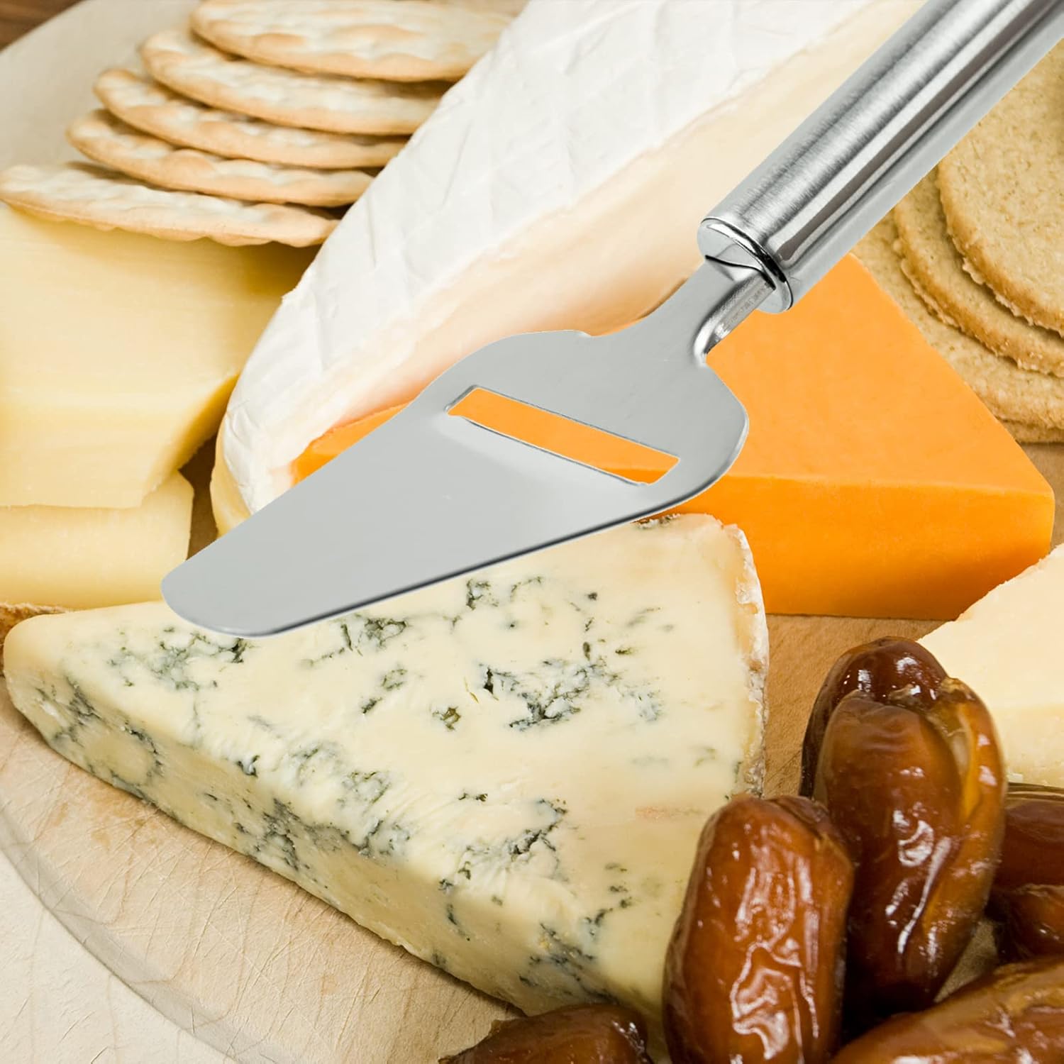 Trancheuse à fromage manuelle - acier inoxydable - robuste et pro - élégante, rabot pour fromage doux et dur