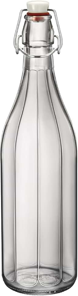 Bormioli Rocco - Oxford bouteille verre 1L, 8,9x30,6cm, 390850MBA321990