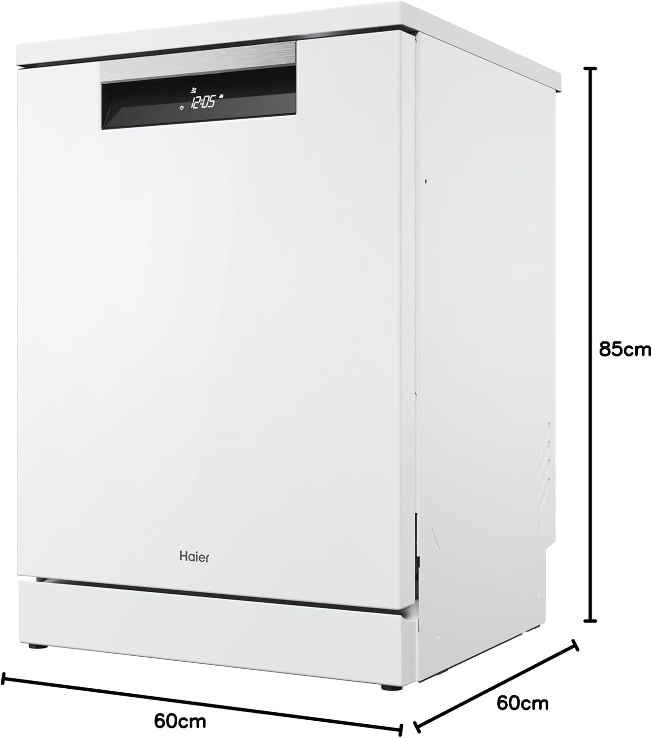 Haier - lave-vaisselle série XF - 60 cm - 15 couverts, 7 programmes - XF 6B2M3PW