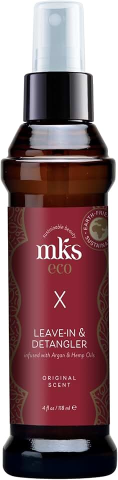 Earthly Body - MKS eco X - 120 mL - spray démêlant argan chanvre vegan