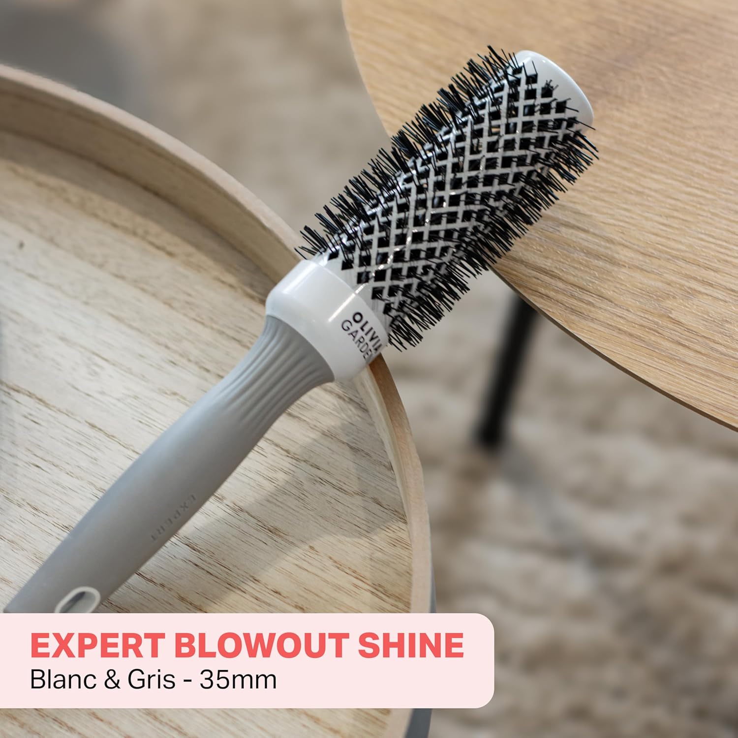 Olivia Garden - Expert Blowout Shine - ronde céramique antistatique - brushing ultra-brillant, sans frisottis