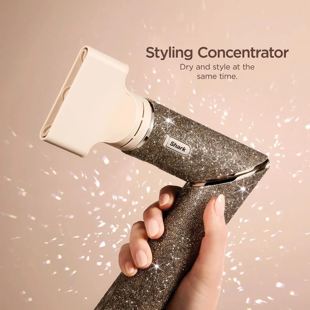 Shark - styler air chaud multi-styles - coiffage sans chaleur - boucleurs, brosses, concentrateur