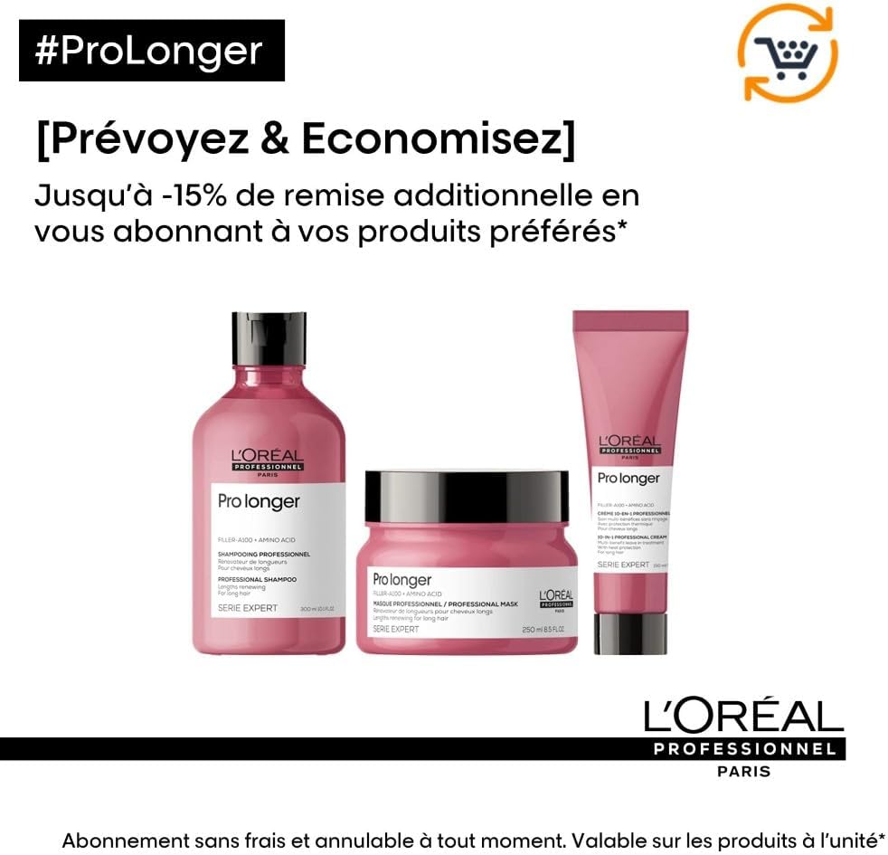 L'Oréal Professionnel - Pro Longer Série Expert - masque - hydrate, protège longueurs cassantes