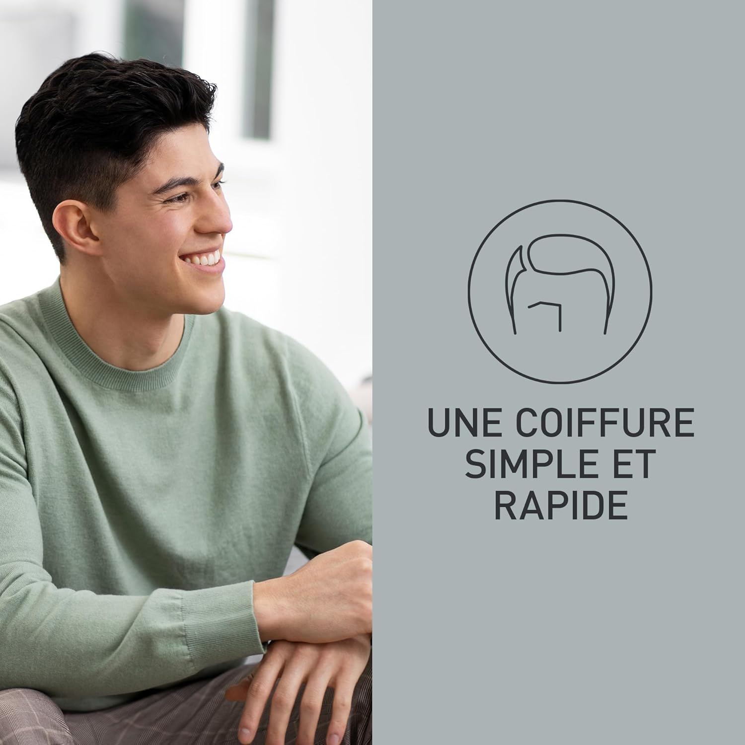 Panasonic - Tondeuse cheveux sans fil étanche, 19 réglages, ER-GC53-K503