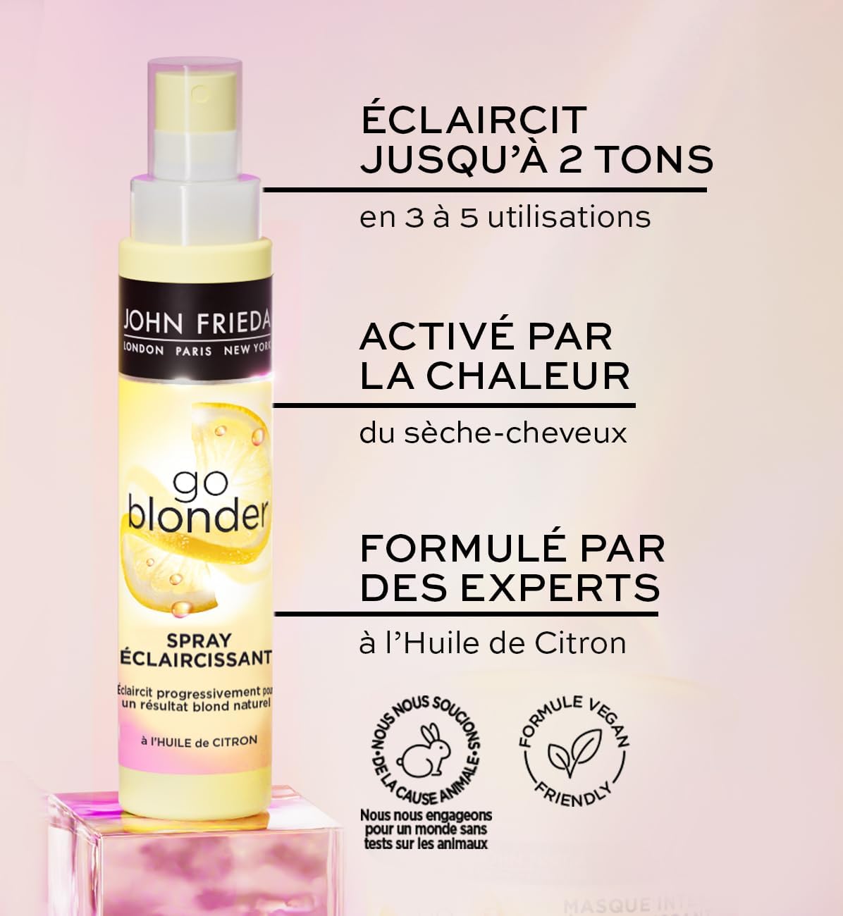 John Frieda - Go Blonder Spray - 100ml - Éclaircissant ciblé