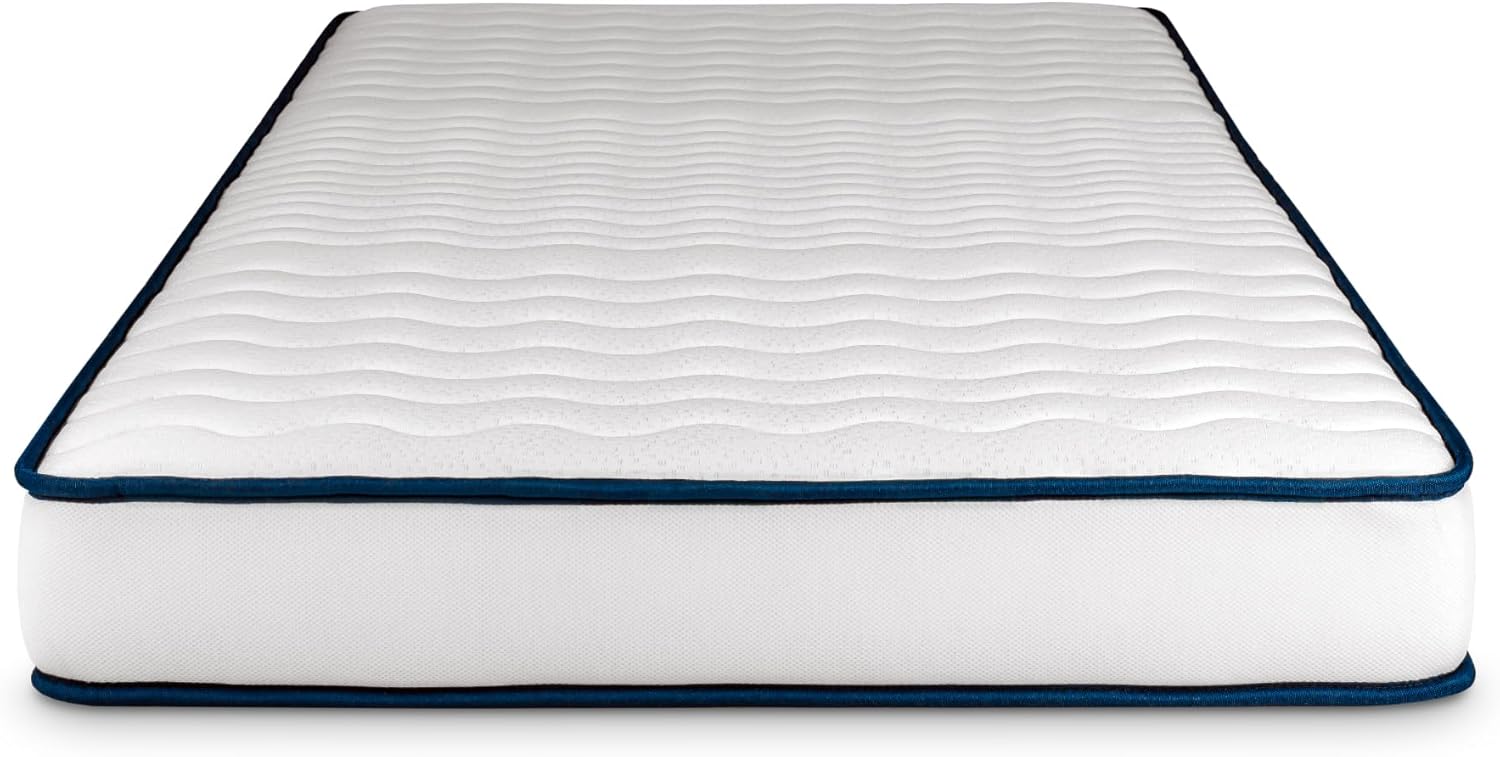 Cosmos - Upsilon - 80x200 cm - mousse mémoire, Blue Latex, 7 zones, réversible