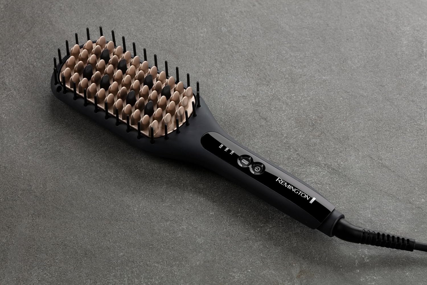 Remington - Brosse lissante ionique 2en1, céramique, 150-230°, CB7400