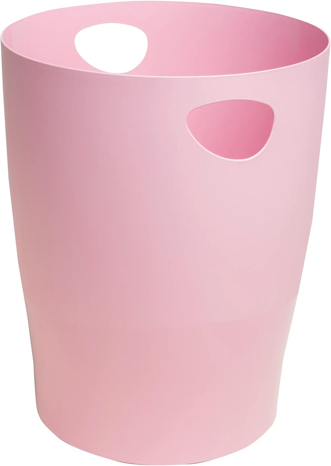 Exacompta - Ecobin Autentik - corbeilles 15L - rose, lot de 8, poignées - 45371D