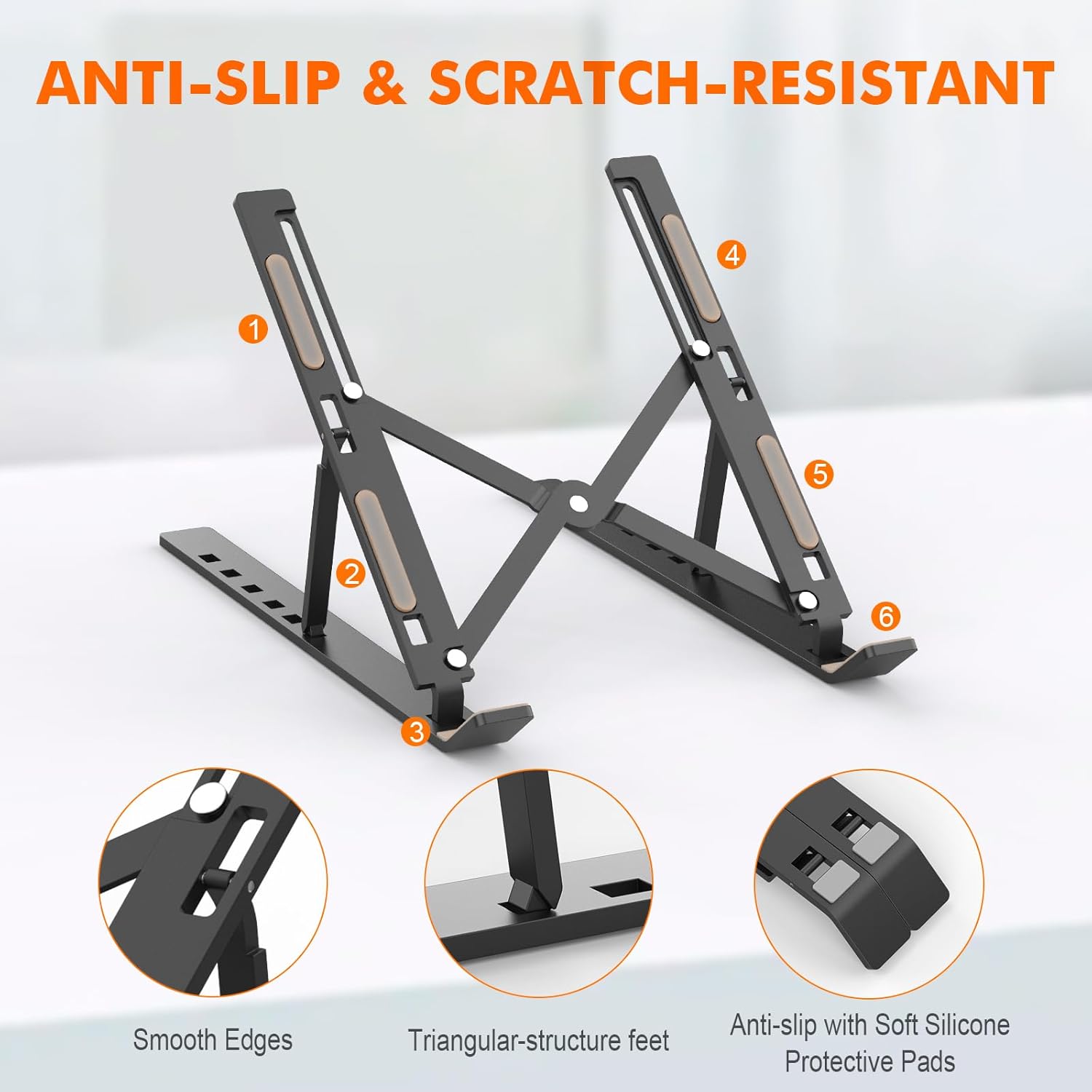 Grifema - support réglable aluminium, 10-17,3