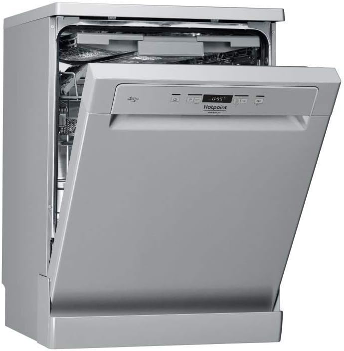 Hotpoint - Lave-vaisselle HFC3C26FX - 60cm - 14 couverts, induction, 46dB, gris - HFC3C26FX