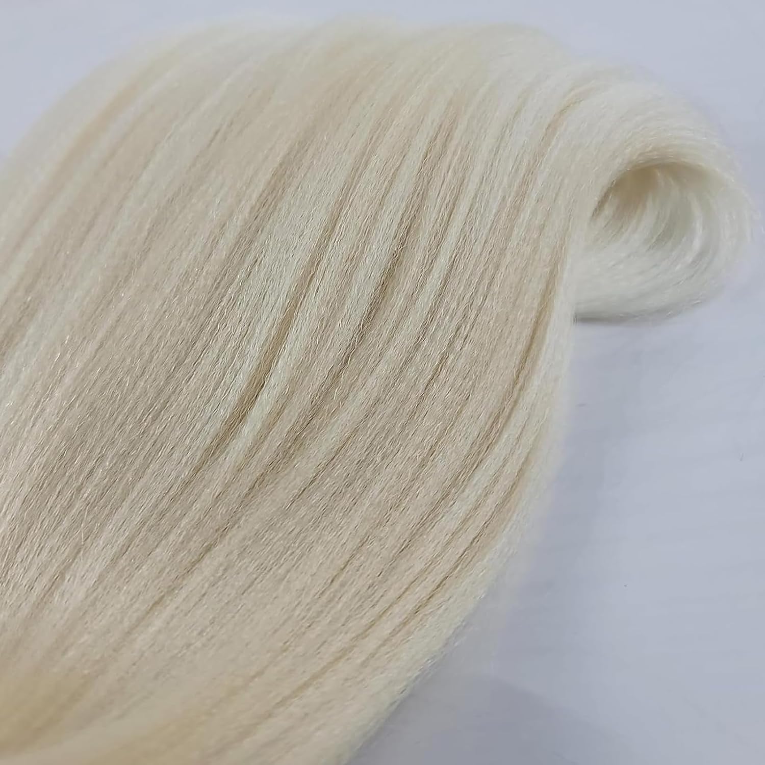 Rajout cheveux tressés - 30 pouces - blond #613, pré-étirés, 6 paquets