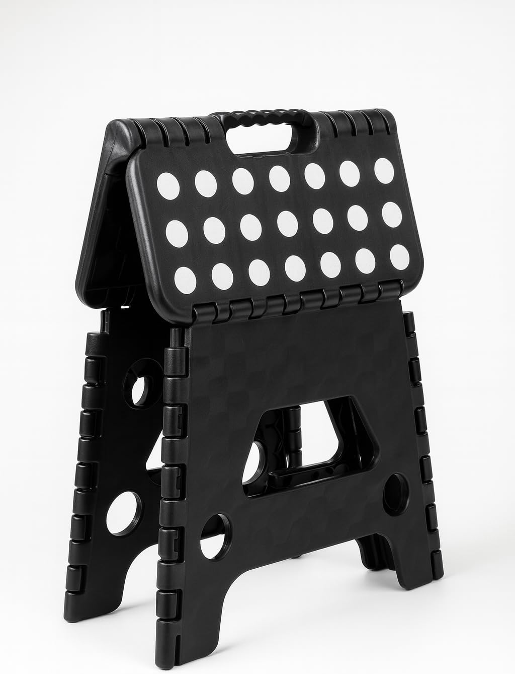 Marchepied pliable - 22 cm - robuste, antidérapant, portable, compact