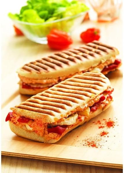 Tefal - Coffret Snack Collection - plaques grill panini, livre recettes - XA800312