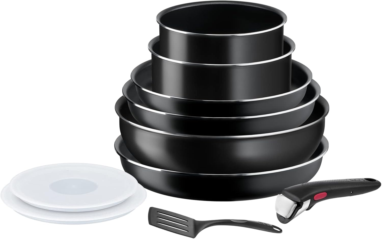 Tefal - Ingenio Easy On - batterie 10 pcs - antiadhésif, empilable, lave-vaisselle - L1599802