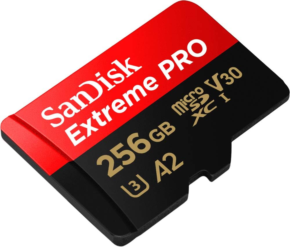 SanDisk - Extreme PRO 256 Go microSDXC - 200 Mo/s, UHS-I, U3, Class 10