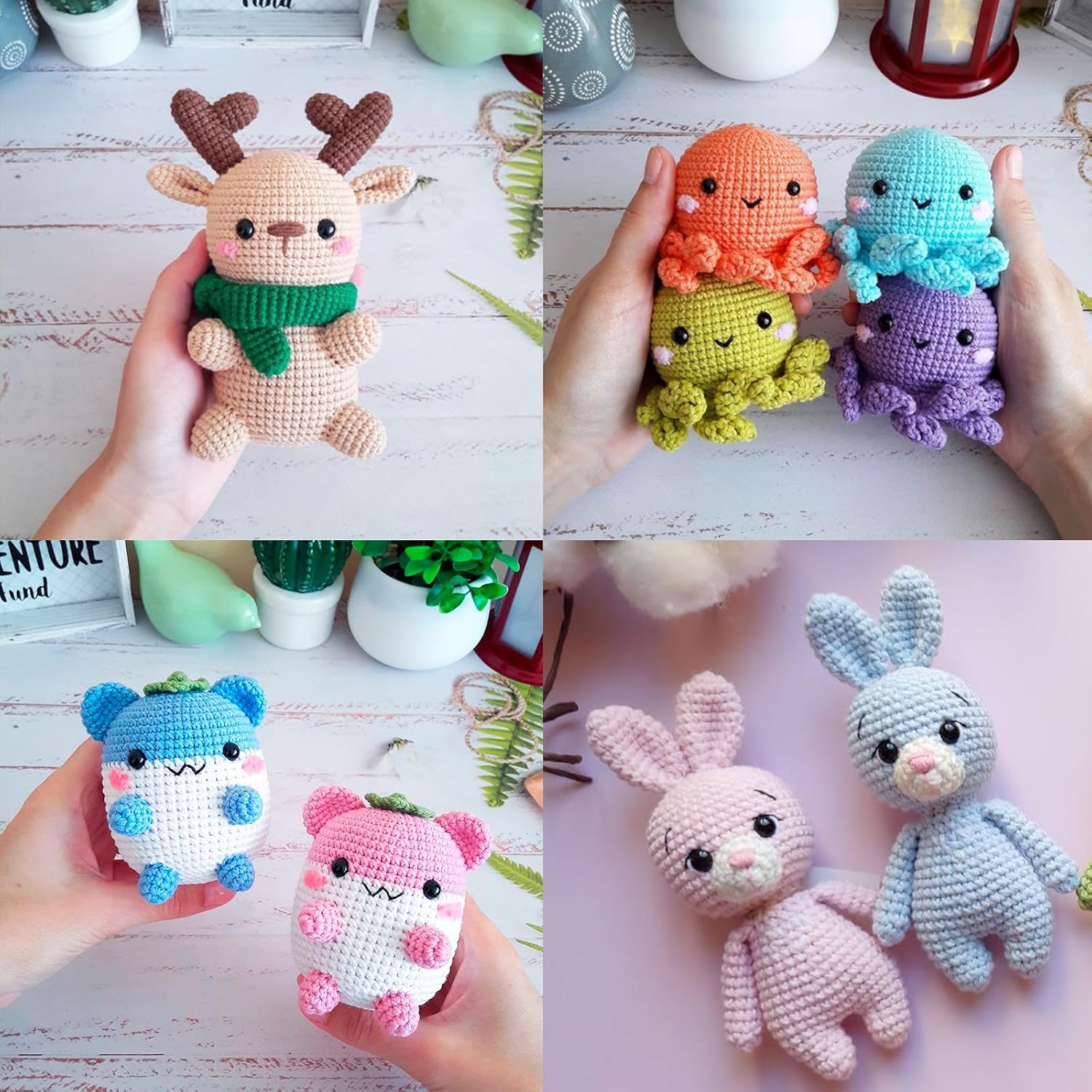 Carehabi - Lot de 752 yeux et nez sécurité - 6 à 14mm - amigurumi peluches