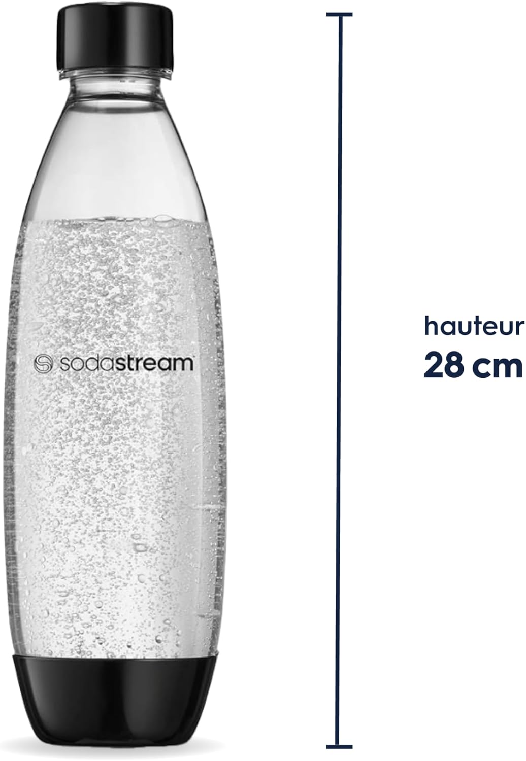 Sodastream - Fuse - 1L x2 - bouteilles réutilisables, sans BPA, lavables