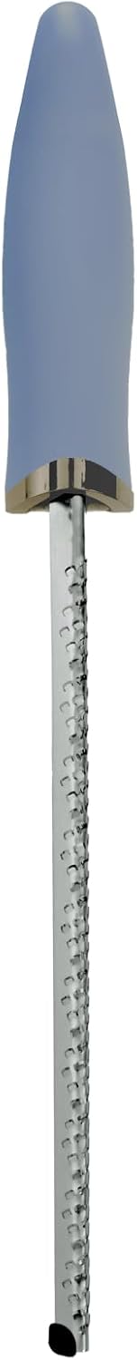 Microplane - zesteur Classic - lame fine, bleu, polyvalent, fabriqué USA