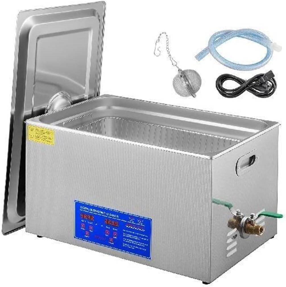 Nettoyeur à ultrasons - multi-tailles 1.3L à 30L - lave-vaisselle portable, stabilité assurée - 2XL