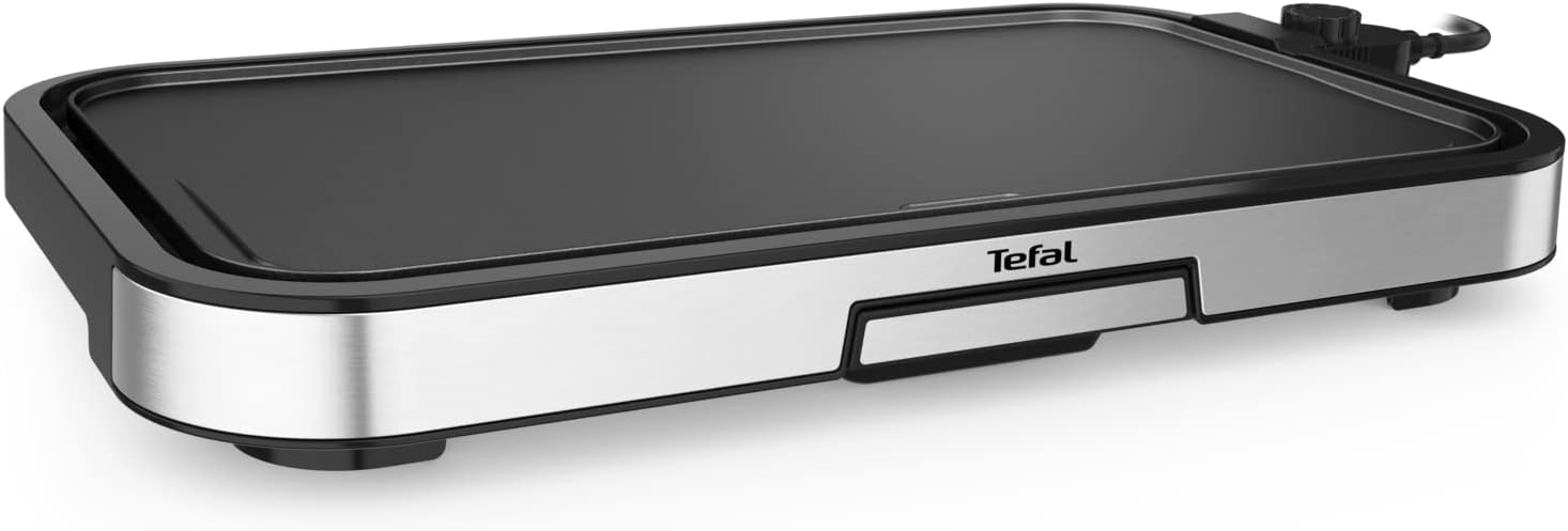Tefal - Plancha Giant Série - XXL, 2300W, inox, antiadhésif, CB631D