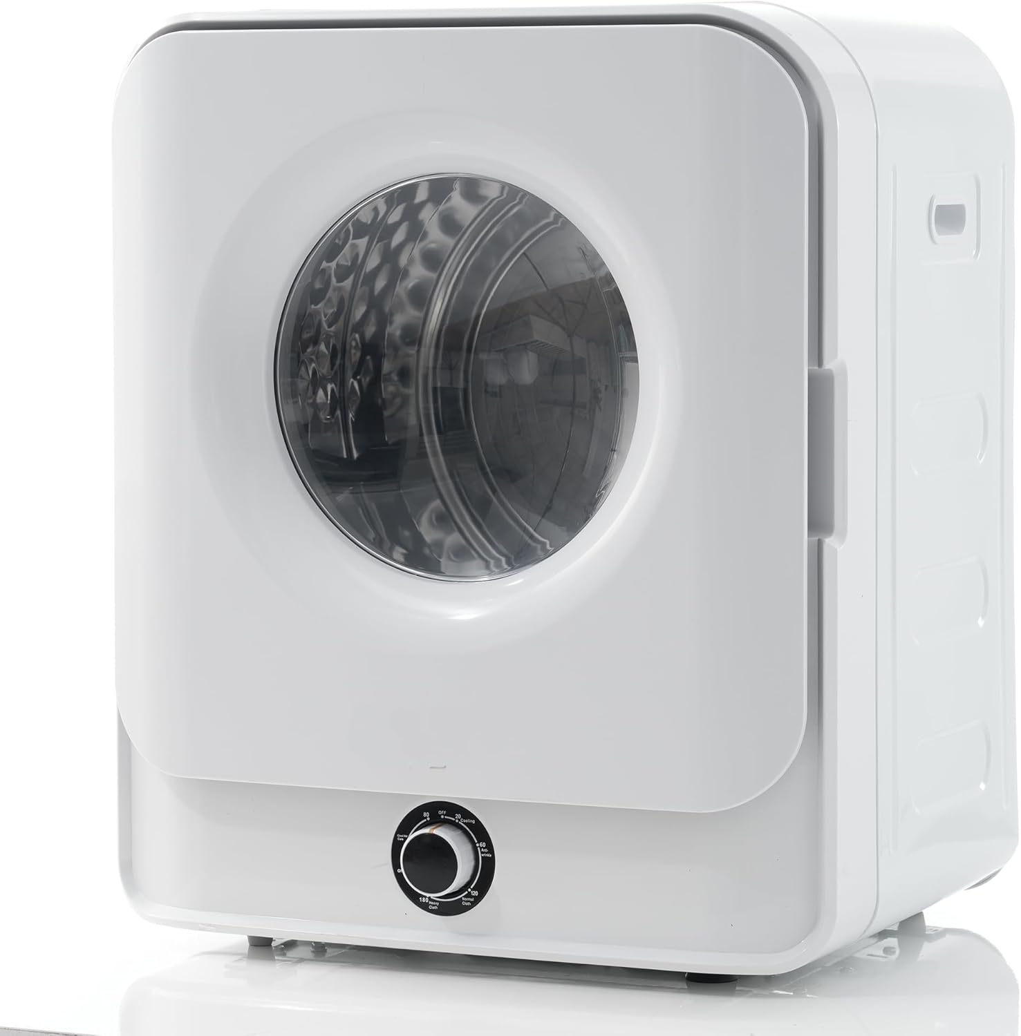 Merax - petit sèche-linge mural, 3-4,5 kg - 5 programmes, sécurité, 830W