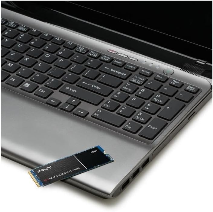 PNY - SSD interne CS900 - M.2 SATA III 250Go - 535Mo/s, 500Mo/s - CS900