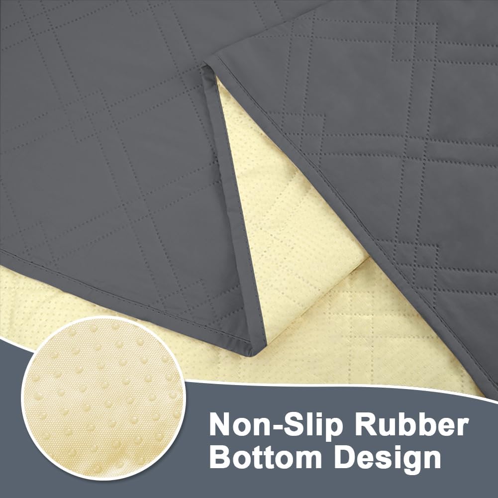 DUJUIKE - housse canapé imperméable - 132-208 cm - antidérapante, protection animaux