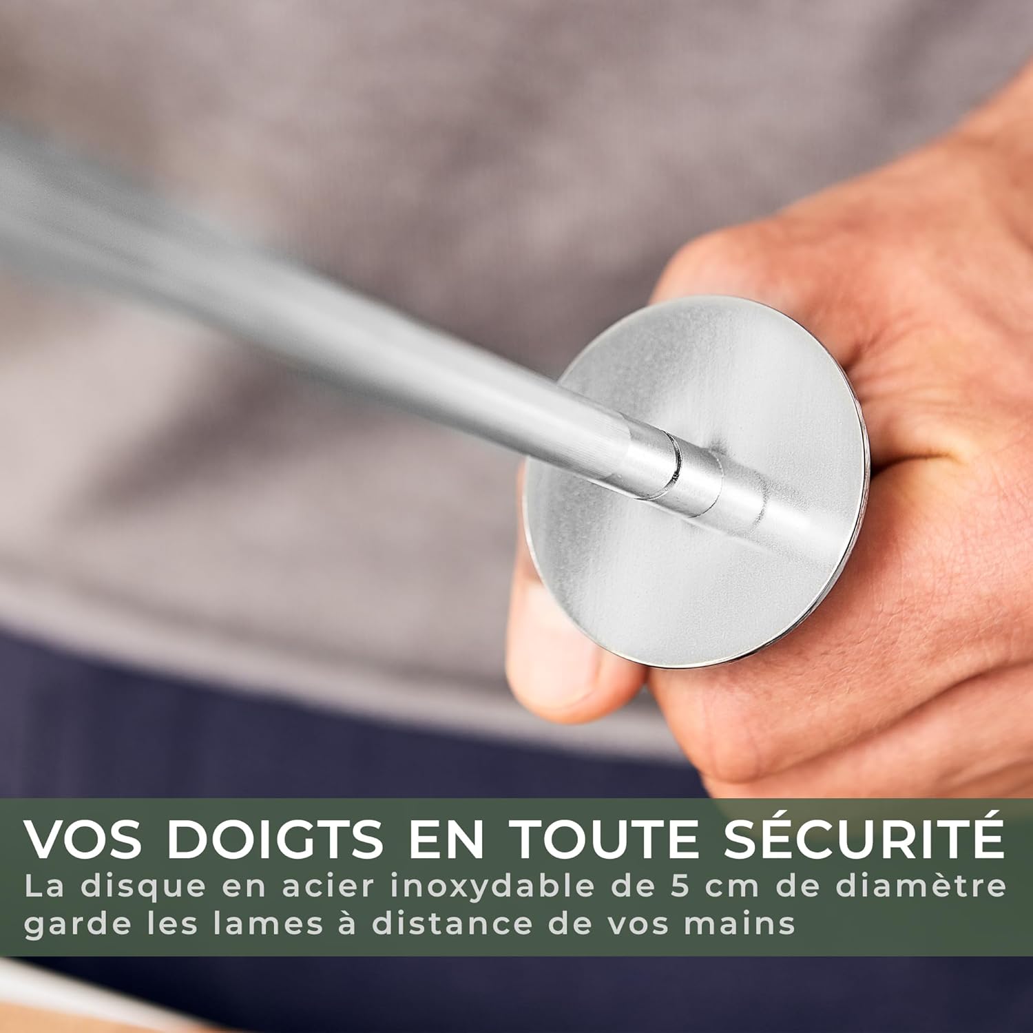 WALDWERK - Fusil à aiguiser premium - acier trempé, poignée bois, 100% sans plastique