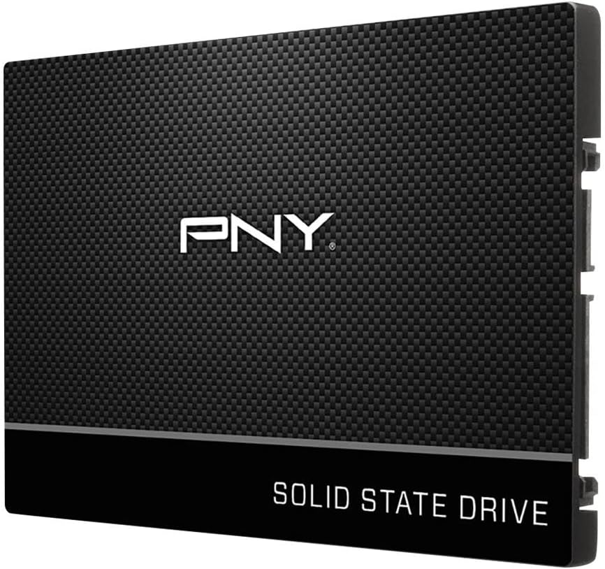 PNY - SSD série Black - 2,5 pouces - 480GB SATA, haute vitesse