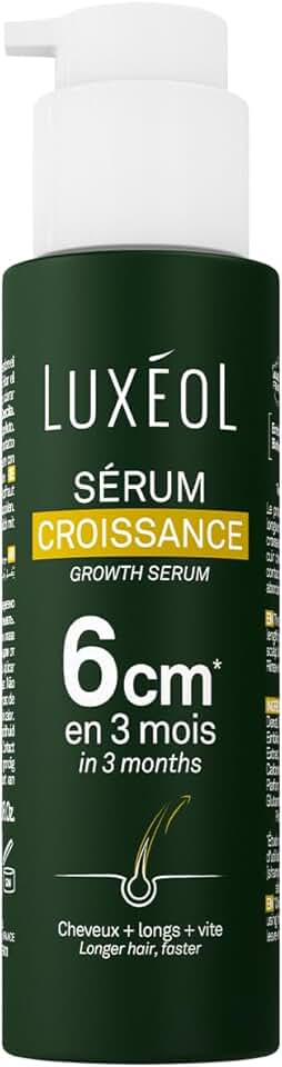 Luxeol - Sérum Croissance cheveux - 100ml - 97% naturel, sans silicone