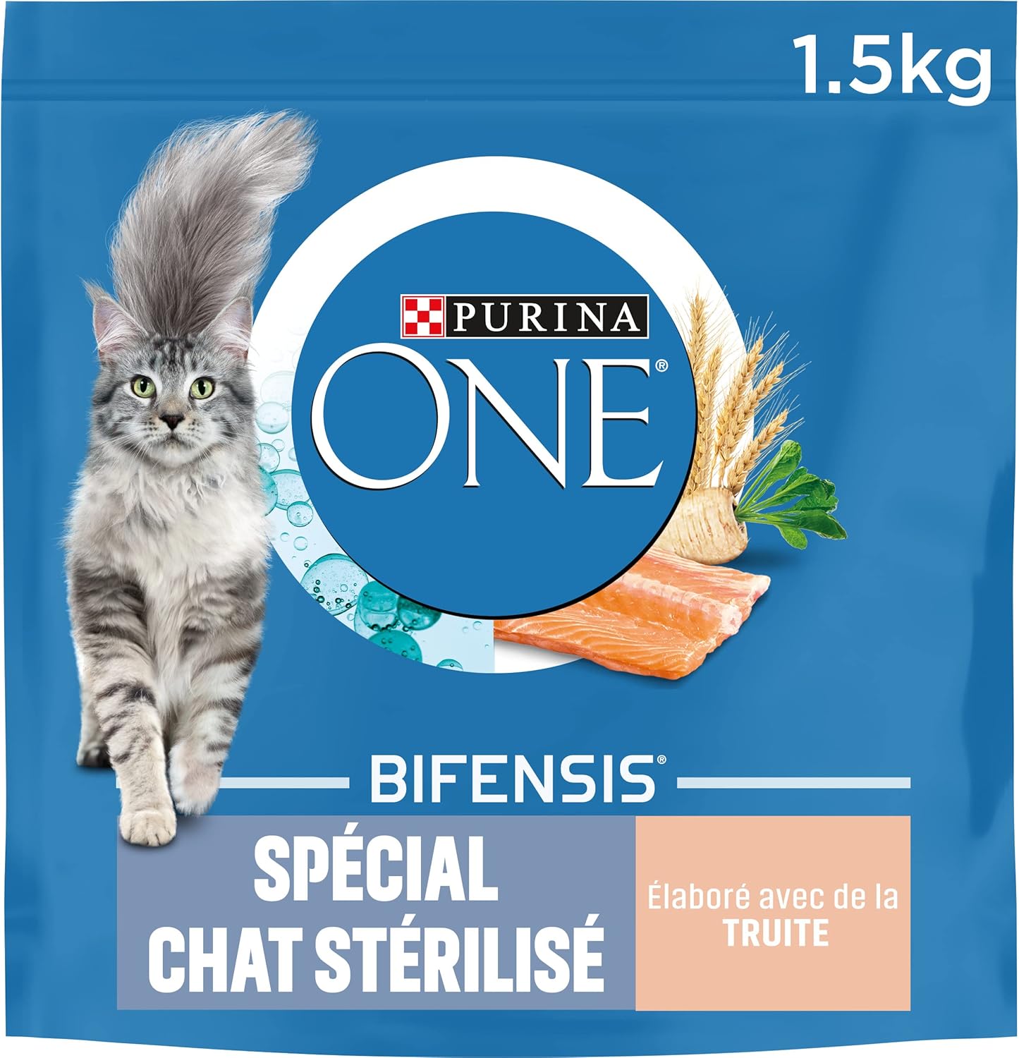 Purina One – Bifensis – 6x1,5kg – Soutient immunité, équilibre urinaire