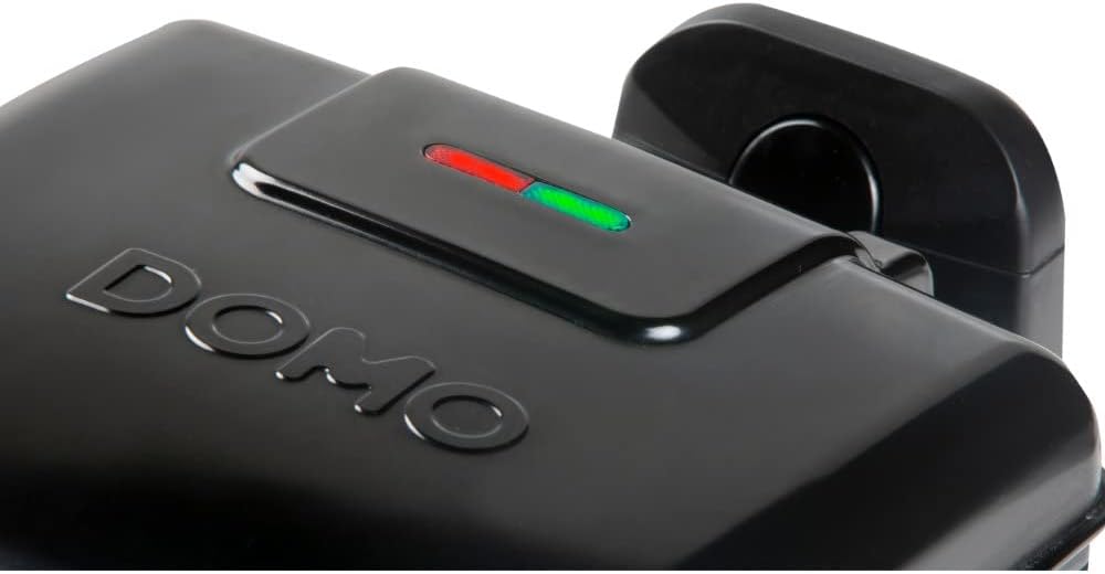 Domo - Gaufrier rotatif 180° - 4x7 rectangles - noir - DO9224W