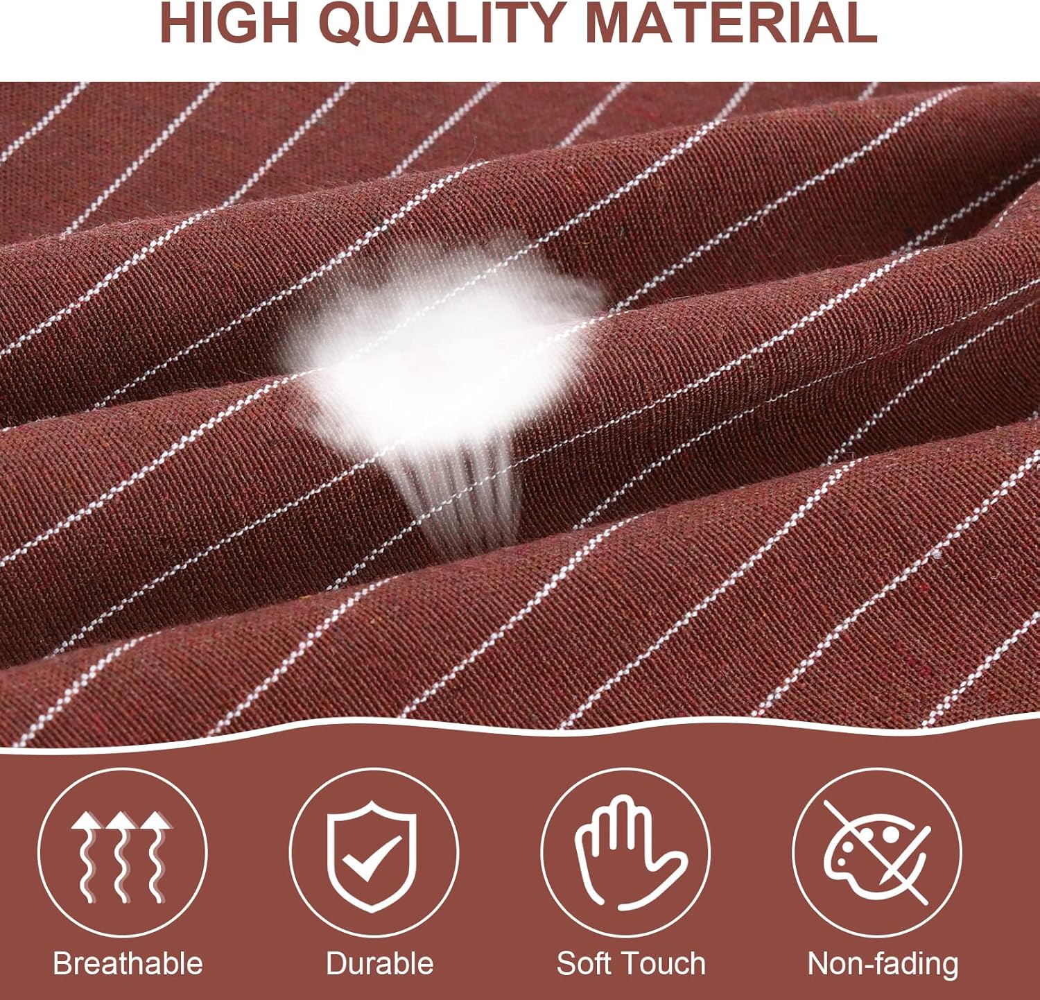 Vicloon - tabliers cuisine réglables - 2 pièces - étanches, poches, unisexe