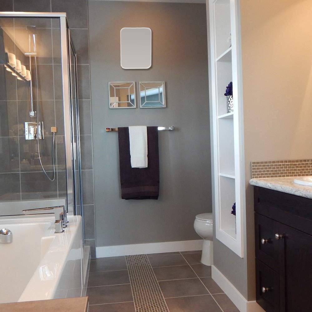 YEAKE - miroir de table portable 20,3 cm - métal, orientable 90°