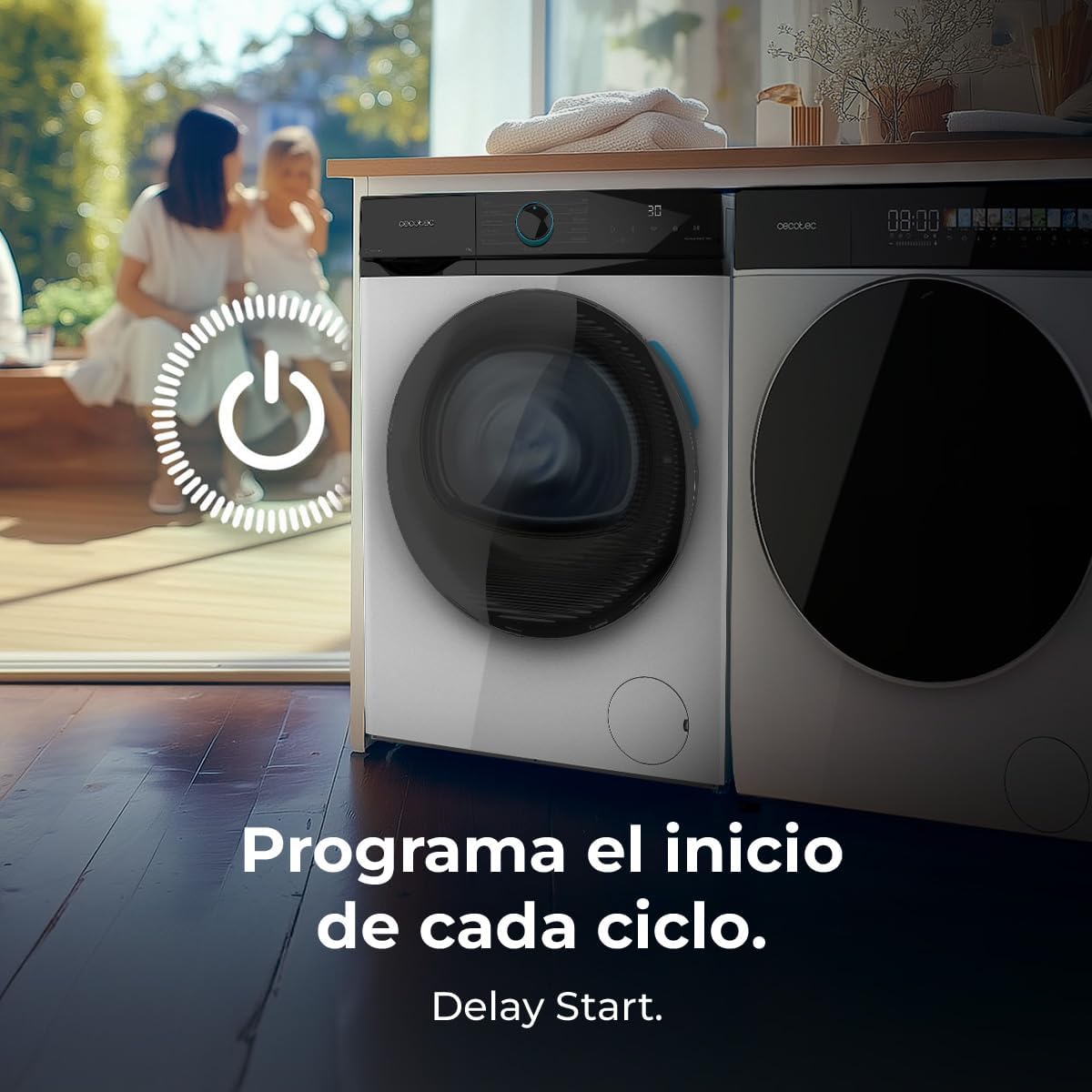 Cecotec - Bolero DressCode 8Kg 1200tr/min 11 programmes - Inverter