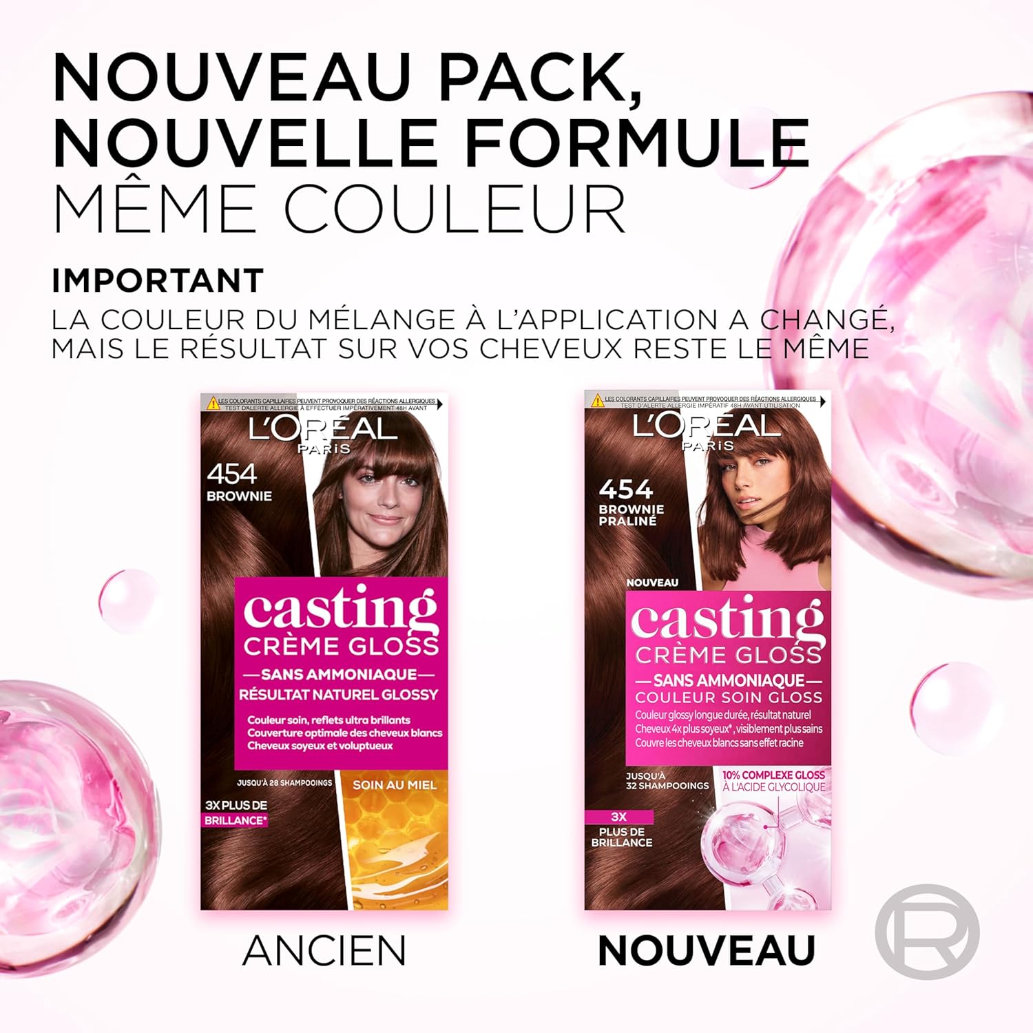 L'Oréal Paris - Casting Crème Gloss - coloration cheveux sans ammoniaque prune açai - 316