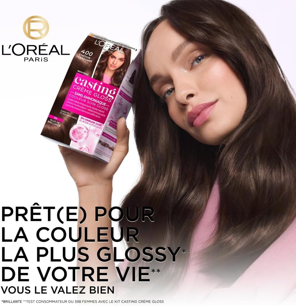 L'Oréal Paris - Casting Crème Gloss - Blond Foncé 6.0 - soin sans ammoniaque