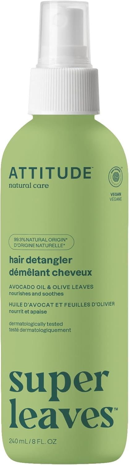 ATTITUDE - démêlant végan cheveux 240mL - avocat, olivier, poire