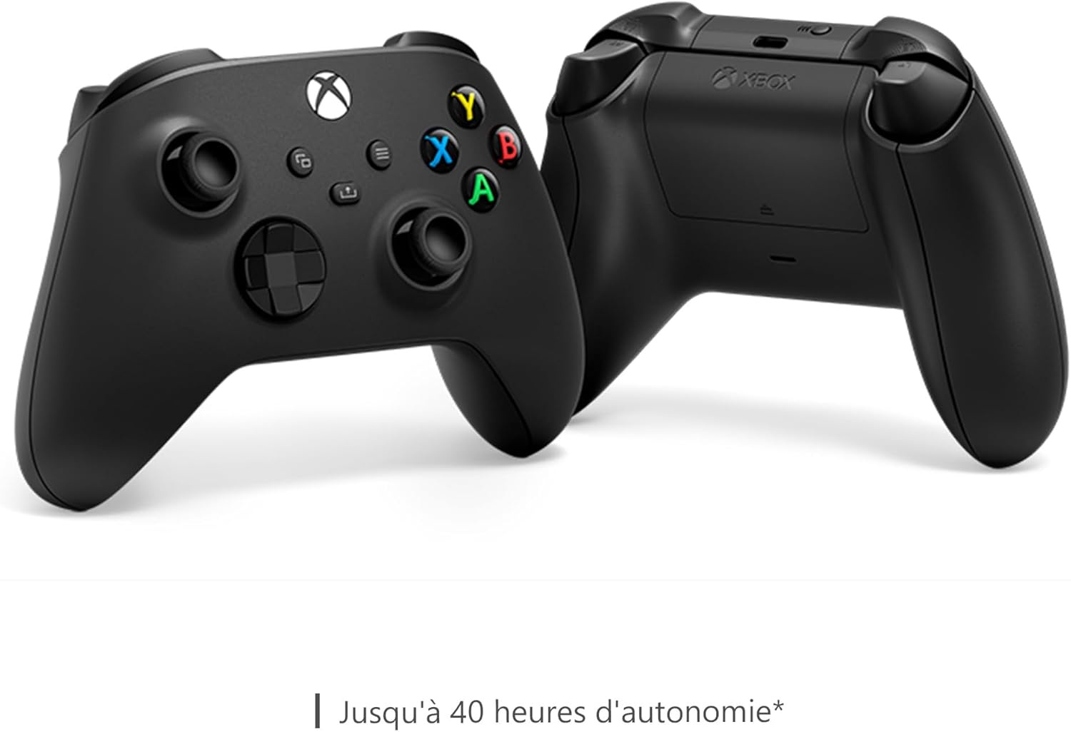 Xbox - manette sans fil Carbon Black - ergonomique - multi-plateforme