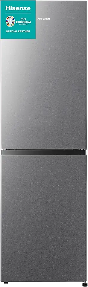 Hisense - RB327N4AD2 - 256L - réfrigérateur-congélateur, argent, autoportant, F