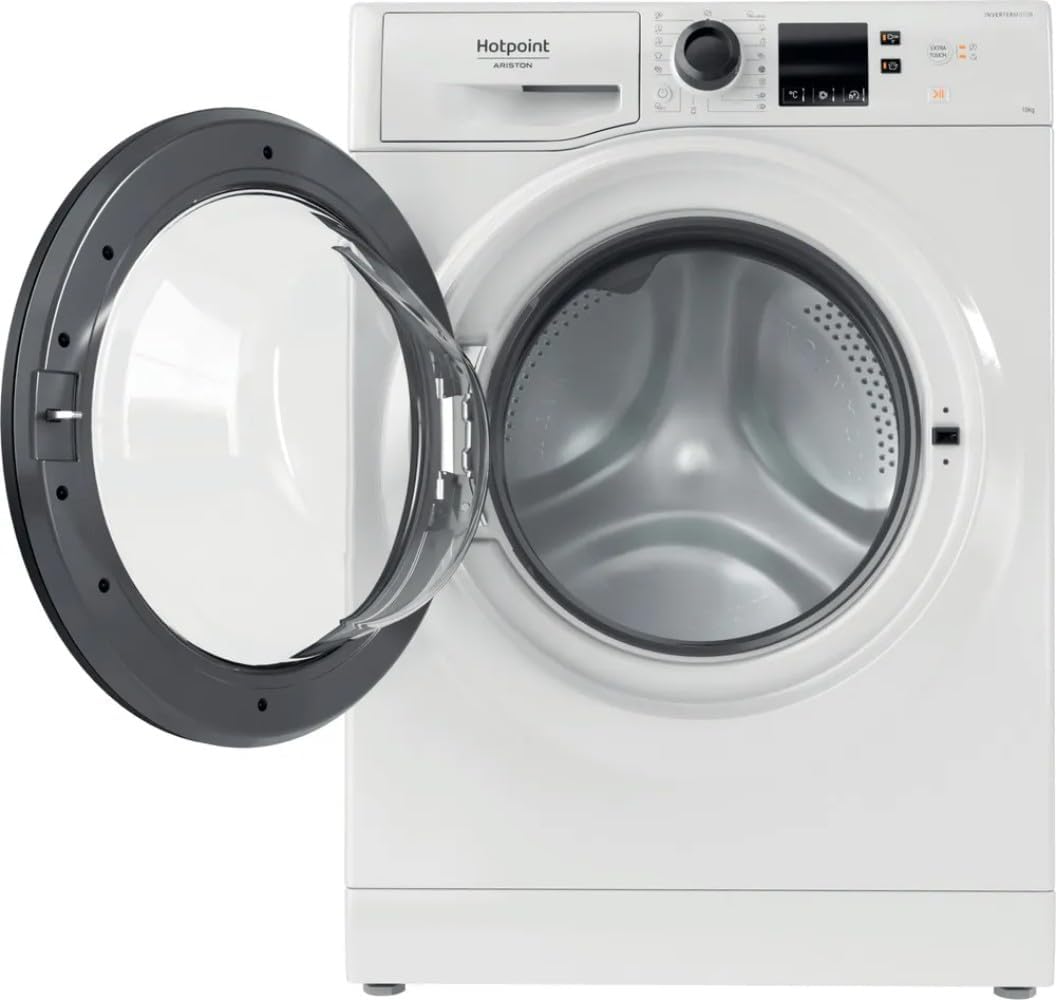Hotpoint - Lave-linge série 10kg, 1400tr/min, Inverter, Steam Hygiene - NS1069CWKEUN
